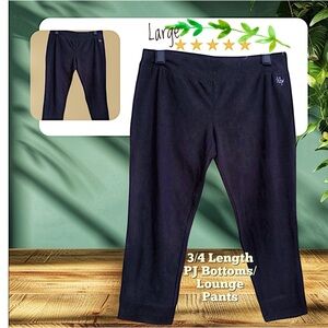 NWT, Pajama Bottom, Exhilaration, 3/4 Length, Size L, New with Tags